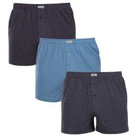 3PACK pánske trenky Andrie viacfarebné (PS 5834C) XL, trenírky.
Doplnite svoj šatník o pohodlný a štýlový kúsok.
Prémiový materiál pre celodenné pohodlie
Boxerky Andrie sú vyrobené zo 100 % bavlny, ktorá ponúka jemnosť a priedušnosť.
Elegantný dizajn a pohodlný strih
Boxerky majú diskrétne vzory v rôznych farbách, ktoré dodávajú šatníku moderný vzhľad a originalitu.
Prečo si kúpiť boxerky Andrie?

100% bavlna pre jemnosť a pohodlie.


Klasický voľný strih pre maximálny komfort.


Diskrétny dizajn, ktorý sa hodí na každú príležitosť.

Andrie ponúka české spodné prádlo pre mužov, ktorí vedia, čo chcú
Pánske boxerky Andrie vynikajú príjemnými materiálmi a kvalitným spracovaním.
Ako sa starať o boxerky Andrie
Aby si zachovali kvalitu a pohodlie, postupuj podľa týchto jednoduchých krokov:

Pranie: Per na maximálnej teplote 40 °C s jemnými pracími prostriedkami, aby materiál zostal mäkký a vzory intenzívne.


Sušenie: Boxerky nesušte v sušičke, odporúčame ich nechať voľne uschnúť.


Žehlenie: Pre hladký vzhľad môžete boxerky žehliť na nízkej teplote.

Tip: Staňte sa odborníkom na údržbu spodnej bielizne vďaka tipom v našom článku a doprajte svojim obľúbeným kúskom starostlivosť, ktorú si zaslúžia.