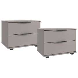 Carryhome SADA NOČNÝCH STOLÍKOV, Sahara, 52/40/38 cm.