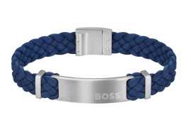 Hugo Boss Fashion pánsky semišový náramok Dylan 1580609 17,5 cm.