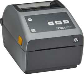 Zebra ZD621d ZD6A043-D2EF00EZ DT, 12 dots/mm (300 dpi), label printer, RTC, USB, USB Host, RS232, BT, Ethernet, cutter, grey (Successor GC420t).
