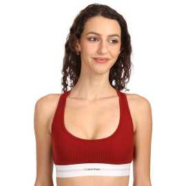 Dámska podprsenka Calvin Klein červená (QF8018-AF8) XL.