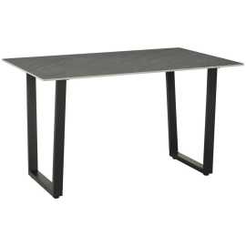 MID.YOU JEDÁLENSKÝ STÔL, antracitová, 140/90/76 cm.