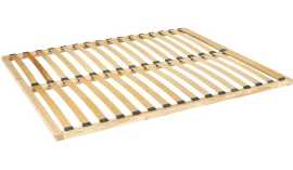 Lamelový rošt 140x200cm (20lamel).

Lamelový rošt 140x200cm je v dřevěném rámu s 20ti lamelami, které jsou upevněny pomocí umělých pouzder.

Rozměr roštu: 138 x 197cm (š,d)

Parametry:

Typ: pevný lamelový-nepolohovací

20 lamel

Záruka: 2 roky

V případě dotazů volejte tel.č.

 