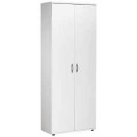 Carryhome SKRINKA NA TOPÁNKY, biela, 70/176/35 cm.