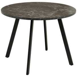 B&B Italia JEDÁLENSKÝ STÔL, čierna, 100/100/76 cm.