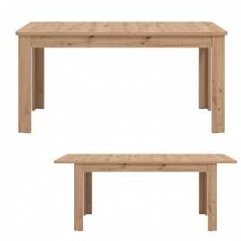 Rozkladací jedálenský stôl cordelia - dub artisan.

 

Rozmery rozkladacieho jedálenského stola Cordelia sú 160,5(200,5)x76,5x90,5cm (š, v, h).

 

Všetky produkty z kolekcie Cordelia nájdete nižšie v súvisiacich produktoch.