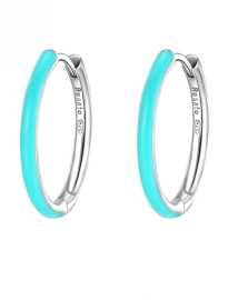 Rosato Strieborné kruhové náušnice na prívesky Storie RZO068.