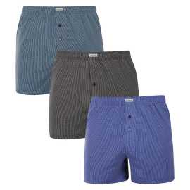 3PACK pánske trenky Andrie viacfarebné (PS 5893C) XL, trenírky.
Doplnite svoj šatník o pohodlný a štýlový kúsok.
Prémiový materiál pre celodenné pohodlie
Boxerky Andrie sú vyrobené zo 100 % bavlny, ktorá ponúka jemnosť a priedušnosť.
Elegantný dizajn a pohodlný strih
Boxerky majú diskrétne vzory v rôznych farbách, ktoré dodávajú šatníku moderný vzhľad a originalitu.
Prečo si kúpiť boxerky Andrie?

100% bavlna pre jemnosť a pohodlie.


Klasický voľný strih pre maximálny komfort.


Diskrétny dizajn, ktorý sa hodí na každú príležitosť.

Andrie ponúka české spodné prádlo pre mužov, ktorí vedia, čo chcú
Pánske boxerky Andrie vynikajú príjemnými materiálmi a kvalitným spracovaním.
Ako sa starať o boxerky Andrie
Aby si zachovali kvalitu a pohodlie, postupuj podľa týchto jednoduchých krokov:

Pranie: Per na maximálnej teplote 40 °C s jemnými pracími prostriedkami, aby materiál zostal mäkký a vzory intenzívne.


Sušenie: Boxerky nesušte v sušičke, odporúčame ich nechať voľne uschnúť.


Žehlenie: Pre hladký vzhľad môžete boxerky žehliť na nízkej teplote.

Tip: Staňte sa odborníkom na údržbu spodnej bielizne vďaka tipom v našom článku a doprajte svojim obľúbeným kúskom starostlivosť, ktorú si zaslúžia.