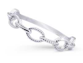 Cutie Jewellery Moderný prsteň z bieleho zlata Z5029-X-2 48 mm.