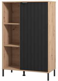 Vitrína i bez osvetlenia xaden - dub artisan/čierna.

 

Minimalistická vitrína, ktorá nielen skvele vyzerá, ale navyše aj perfektne poslúži.

 

Rozmery vitríny I bez osvetlenia Xaden sú 86x131x40cm (š, v, h).

 

Všetky produkty z kolekcie Xaden nájdete nižšie v súvisiacich produktoch.