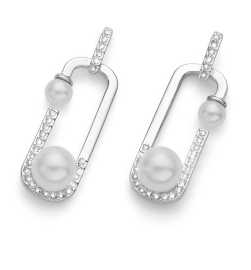 Oliver Weber Nápadité náušnice s perličkami Change 23081.