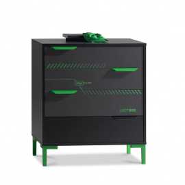 Zásuvková komoda diego - čierna, zelená.

 

Štyri zásuvky s tlmeným koľajnicovým systémom umožňujú tiché a bezpečné používanie.

 

Rozmery komody Diego sú 77x89x47 cm (š,v,h).

 

Ďalšie produkty z kolekcie Diego aj podobné produkty nájdete v súvisiacich produktoch nižšie.