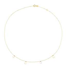 Cutie Jewellery Elegantný minimalistický náhrdelník zo žltého zlata Z0100-40-X-1.