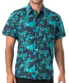 Pánska košile 69SLAM CAMOKOY DARK (MFHCMD-BL) S.