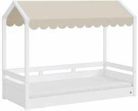 Domčeková posteľ so strieškou fairy ii - biela/béžová.

 

Bežná domčeková posteľ získa oveľa zábavnejší a originálnejší vzhľad so strieškou v béžovej farbe.

 

Posteľ je možné doplniť príslušenstvom z radu Fairy, napríklad zábranou, vankúšom na posteľ alebo organizačným boxom.

 

Rozmery domčekovej postele so strieškou Fairy II sú 95,3x167,5x213cm (š, v, h).

 

Všetky výrobky z kolekcie Fairy a vhodné matrace nájdete nižšie v súvisiacich produktoch.