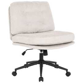 MID.YOU OTOČNÁ STOLIČKA, mikrovlákno, béžová.