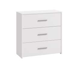 Komoda 3z joel - biela.

 

Komoda je opatrená širokými a hlbokými zásuvkami.

 

Rozmery komody 3Z Joel sú 80,5x80,5x33cm (š, v, h).

 

Všetky produkty z kolekcie Joel nájdete nižšie v súvisiacich produktoch.