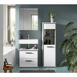 MID.YOU KÚPEĽŇA biela s vysokým leskom.