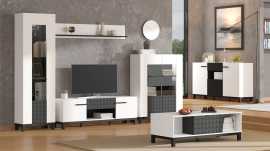 Obývacia izba stiletto - biela/čierna.

 

 Naša kolekcia obsahuje šesť starostlivo navrhnutých kusov, ktoré spoločne tvoria dokonalý celok pre váš domov:

1.

2.

3.

4.

5.

6.

 

Rozmery produktov sú:

1.
2 .TV stolík - 147,5 x50, 5x42cm (š, v, h).
3.
4.
5.
6.


Všetky produkty z kolekcie Stiletto nájdete nižšie v súvisiacich.