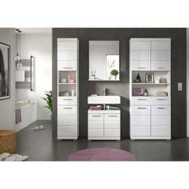 MID.YOU KÚPEĽŇA biela s vysokým leskom.