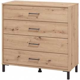 Zásuvková komoda lucida - dub artisan.

 

Zásuvkové komody sú praktické, dostatočne priestranné, a navyše veľmi univerzálne, pretože skvele zapadnú do každej miestnosti.

 

Rozmery zásuvkovej komody Lucida sú 93x90x40cm (š, v, h).

 

Všetky produkty z kolekcie Lucida nájdete nižšie v súvisiacich produktoch.