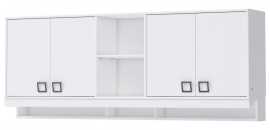 Veľké závesné skrinky sloane - biela.

 

Závesné skrinky sa skvele hodia do izieb, kde potrebujete využiť každé voľné miestečko.

 

Rozmery veľkých závesných skriniek Sloane sú 209x82x37cm (š, v, h).

 

Všetky produkty z kolekcie Sloane nájdete nižšie v súvisiacich produktoch.