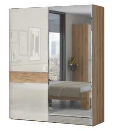 Skriňa posuvná 2d so zrkadlom hagop-orech pacifik/béžová - s.

 

 

Skriňa posuvná 2D a zrkadlom Hagop obsahuje 2 úložné priestory za dvierkami vo vysokom lesku s 1 hornou policou, šatníkovou tyčou a 2 spodnými policami.

 

 

Rozmery skrine posuvnej 2D Hagop sú 182x224x65cm (š, v, h), váha je 170,02kg.

Rozmery skrine posuvné 2D so zrkadlom s rámom Hagop sú 185x228x72,5 cm (š, v, h), váha je 192,87kg.

Rozmery skrine posuvné 2D so zrkadlom s osvetlením Hagop sú 185x228x72,5 cm (š, v, h), váha je 192,97kg.

 

 

Všetky produkty z kolekcie Hagop nájdete nižšie v súvisiacich produktoch.