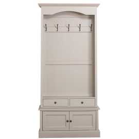 Drevená stena do predsiene gaia 06 - farba - p054.

 

Efektný vešiak z poctivého borovicového dreva sa hodí ho každé predsiene. Vešiak je povrchovo upravený lakovaním. Farebná vrstva má perfektné krytie a je nanášaná na biely základ.

 

Vešiak obsahuje 5 kovových háčikov na kabáty, 2 šuplíky a botník se 2 dvierkami.

 

Rozmery vešiaka sú 210x101x41cm (v, š, h).

 

Pre prohlídnutí našich ďalších predsieňových stien z masívu kliknite TU.

 

Ďalšie prírodné produkty nájdete spoločne s podobným masívnym tovarom nižšie v súvisiacich produktoch. Farba uvedená vo vzorkovníku sa môže ľahko líšiť oproti fotografii výrobku. Príčinnú môže byť zobrazovanie farieb monitora či rôzne nasvietenie výrobkov pri fotení.


Z dôvodu výroby vidieckeho nábytku na zákazku, sme nútení požadovať od zákazníka zálohu v minimálnej výške 30% z ceny nábytku.