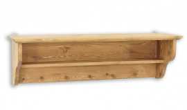 Drevená polička sedliacka cos 11 - k01 svetlá borovica.

 

Kvalitné spracovanie a poctivé borovicové drevo sú zárukou pevnosti a dlhovekosti. Rustikálne polica, vyrobená z masívneho borovicového dreva, je ošetrená prírodným včelím voskom, ktorý ju povyšuje na luxusný ekologický nábytok.

 

Aj tento vidiecky nábytok je ručne vyrábaný a pri jeho výrobe je kladený veľký dôraz na detaily spracovania.

 

Z dôvodu výroby sedliackeho nábytku na zákazku, sme nútení požadovať od zákazníka zálohu v minimálnej výške 500 - 1000 Kč podľa hodnoty nábytku.