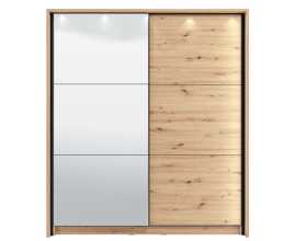 Posuvná skriňa so zrkadlom a rámom s osvetlením catalina 180 - dub.

 

Rozmery dvojdverové šatňové skrine Catalina so zrkadlom sú 183x214x65,5cm (š, v, h)

 

Všetky varianty a doplňujúce tovar nájdete v súvisiacich produktoch.