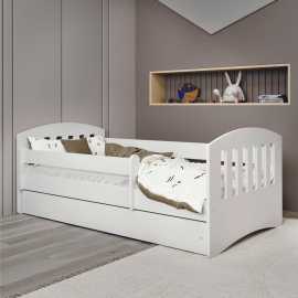 MID.YOU POSTEĽ PRE DETI A MLÁDEŽ 80/180 cm, biela.