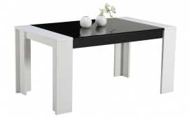 Jedálenský stôl vivo - biela/čierna.


Rozmery stola Vivo sú 154x90,5x75cm (d, š, v).


Výrobky z kolekcie Vivo nájdete nižšie v súvisiacich produktoch.