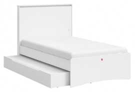 Študentská posteľ 120x200cm s prístelkou vendella - biela.

 

Súčasťou postele je aj multifunkčný výsuvný diel, ktorý môže slúžiť ako priestranný úložný priestor alebo ako prístelka pre návštevy.

 

Všetok nábytok patriaci do kolekcie Vendella nájdete nižšie v súvisiacich produktoch.