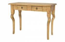 Masívny toaletný stolík tol 03 - k13 bielena borovica.