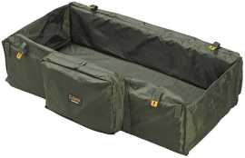 Prologic podložka element com-pact sling mat.
 •Ľahký kompaktný dizajn •Penová výplň •Zvýšené bočné strany •Kombinovaná vážiaca taška a podložka •Dôraz na starostlivosť o ryby •Pogumované sieťovinové otvory na odvod vody •Zosílené pútka na prenášanie/váženie •Dve vonkajšie vrecká na zips •8 vysoko viditeľných pásikov na suchý zips •Transportné rozmery:100x24x57cm