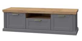 Tv stolík široký artis - šedá/orech pacific.

 

 

Televízny stolík široký Artis je vybavený 1 zásuvkou, 2 skrinkami a 1 otvorenou priehradkou.

 

 

Rozmery televízneho širokého stolíka Artis sú 177x52x54cm (š, v, h).

 

 

Všetky produkty z kolekcie Artis nájdete nižšie v súvisiacich produktoch.