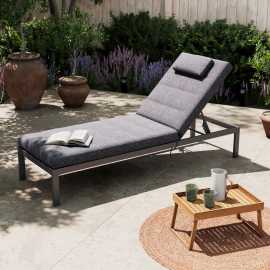 Ambia Garden ZÁHRADNÉ LEŽADLO kov, textil.