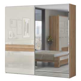 Široká skriňa posuvná 2d so zrkadlom hagop-orech pacifik/béžová - s.

 

 

Široká skriňa posuvná 2D so zrkadlom Hagop obsahuje 4 úložné priestory za dvierkami vo vysokom lesku s 1 hornou policou, šatníkovou tyčou a 2 spodnými policami.

 

 

Rozmery širokej skrine posuvnej 2D so zrkadlom Hagop sú 230x224x65cm (š, v, h), váha je 184,65kg.

Rozmery širokej skrine posuvnej 2D so zrkadlom s rámom Hagop sú 233x228x72,5 cm (š, v, h), váha je 283,64kg.

Rozmery širokej skrine posuvnej 2D so zrkadlom s osvetlením Hagop sú 233x228x72,5 cm (š, v, h), váha je 283,74kg.

 

 

Všetky produkty z kolekcie Hagop nájdete nižšie v súvisiacich produktoch.