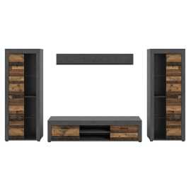 MID.YOU OBÝVACIA STENA, sivá, prírodná farba.