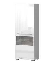 Stredná vitrína tiana - biela.

 

 

 

Vitrína je opatrená jednými dvierkami s presklením, za nimi sa nachádzajú štyri vnútorné police.

 

 

Rozmery strednej vitríny s osvetlením Tiana sú 60x161x40cm (š, v, h).

 

 

Všetky produkty z kolekcie Tiana nájdete nižšie v súvisiacom tovare.