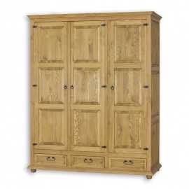 Trojdverová skriňa sedliacka szy 03 i - k01 svetlá borovica.

 

Sedliacky nábytok z masívnej borovice ponúkame v niekoľkých odtieňoch morenia, od svetlo bielej až po tajomne čiernu.

 

Z dôvodu výroby sedliackeho nábytku na zákazku, sme nútení požadovať od zákazníka zálohu v minimálnej výške 20 - 40 € podľa hodnoty nábytku.