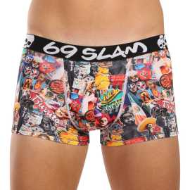 Pánske boxerky 69SLAM Hip MEXICOLLAGE MASON (MSYMXG-PO) XXL, trenky.
Vstúpte do sveta, kde sa pohodlie stretáva s originalitou!
Mikrovlákno, ktoré vás presvedčí na prvý dotyk
Boxerky sú vyrobené z umelých vlákien (kombinácia polyesteru a spandexu) - táto zmes vytvára dokonale mäkký, pružný a prispôsobivý materiál.
Výrazný dizajn a premyslený strih na aktívne dni
Boxerky 69SLAM vás na prvý pohľad zaujmú svojím jedinečným vzhľadom, originálnymi vzormi a príjemnými farbami.
Prečo by boxerky 69SLAM nemali chýbať vo vašom šatníku

Mikrovlákno - ľahké, elastické, rýchloschnúce.
Kratšie nohavičky, ktoré sa nikde nekrčia.
Výrazný dizajn s originálnymi vzormi.

69SLAM spodná bielizeň, ktorá vám zdvihne náladu
69SLAM je obľúbená surferská značka z Bali, ktorá oslavuje život, umenie, kreativitu, dizajn a farby v každom detaile.
Ako sa starať o boxerky 69SLAM
Dodržiavaním týchto jednoduchých krokov zabezpečíte, že vaše boxerky 69SLAM budú dlho vyzerať krásne, funkčné a pohodlné.

Pranie: Odporúčame ručné pranie vo vlažnej vode.


Sušenie: Nesuš v sušičke.


Žehlenie: Nežehliť.

Tip: Vaša obľúbená spodná bielizeň si zaslúži šetrné zaobchádzanie.