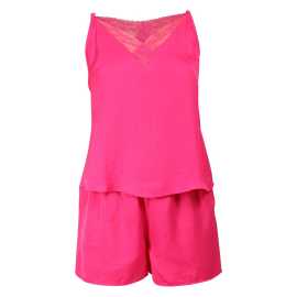 Damen Schlafanzug Tommy Hilfiger rosa (UW0UW04446 TP1) S.
Suchen Sie einen bequemen kurzen Damen Schlafanzug?
    
Der Pyjama besteht aus einem Tank-Top mit dünnen Trägern und einer kurzen Hose, der verwendete Gummizug ist bequem und drückt nirgends, er besteht aus einem angenehmen Material und hat einen klassischen Schnitt.
    
Mehr dazu finden Sie in den nachstehenden klassischen Produktinformationen.