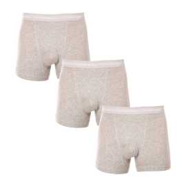 3PACK Boxers para hombre Calvin Klein gris (U2662G-080) L.
Disfruta del máximo confort y lujo con los calzoncillos bóxer para hombre de Calvin Klein.
Material de calidad para una mayor comodidad durante todo el día
Los calzoncillos están confeccionados en una mezcla de algodón y elastano de primera calidad.
Diseño elegante y corte práctico
La goma tejida con el logotipo de Calvin Klein en contraste crean un look elegante y atemporal.
Por qué te encantarán los calzoncillos Calvin Klein

Material deprimera calidad: La combinación de algodón y elastano garantiza suavidad, transpirabilidad y flexibilidad para el máximo confort durante todo el día.


Diseñoelegante: El icónico logo de Calvin Klein bordado en elástico confiere a los calzoncillos un aspecto elegante apto para cualquier ocasión.


Corte práctico: Las perneras más largas y el ajuste adaptable proporcionan una mayor comodidad y libertad de movimientos, ideal para la ropa informal, el trabajo y el ocio.

La ropa interior Calvin Klein gusta en todo el mundo
La ropa interior masculina Calvin Klein es uno de los incondicionales de la industria de la moda.
Cómo cuidar tus boxers Calvin Klein
Para que tus nuevos bóxers conserven su aspecto y calidad el mayor tiempo posible, sigue estas sencillas pautas:

Lavandería: El bolígrafo está a una temperatura máxima de 30 °C.


Secado:  No se recomienda secar en secadora - el secado al aire es la mejor opción


Planchado: Los bóxers no necesitan plancha, lo que ahorra tiempo y molestias.

Consejo: Encontrar tu ropa interior favorita puede ser un largo camino, así que queremos que tus piezas favoritas duren mucho tiempo.