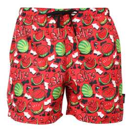 Pánske plavky Styx melóny (X1459) XL.
Zvoľte originálny štýl, pohodlie a kvalitu s pánskymi plavkami Styx – českou značkou, ktorá vie, ako zaujať.
Odolný materiál pripravený na akciu
Plavky sú vyrobené z kvalitného umelého vlákna, čo znamená maximálnu odolnosť voči vode, rýchle schnutie a dlhú životnosť.
Originálne potlače a pohodlný strih
Značka Styx si zakládá na nápaditém a odvážném designu – a tyto plavky jsou toho jasným důkazem.
Prečo by si mal určite vyskúšať plavky Styx

Vyrobené v Českej republike: Podpora domácej kvality a miestnej výroby.
Výrazný štýl: Originálny potlač, ktorý si každý zapamätá.
Praktický a pohodlný strih: Ideálne na pláž, k bazénu aj na voľný čas.

Kvalita z Česka, to je spodná bielizeň Styx
Spodná bielizeň Styx je kompletne vyrobená v Českej republike.
Ako sa starať o pánske plavky Styx
Aby ti plavky vydržali dlho v perfektnom stave, odporúčame dodržiavať nasledujúce pokyny na údržbu.

Pranie: Plavky perte na 30 ° C, ideálne naruby, aby sa ochránil potlač.
Sušenie: Nesušte v sušičke.
Žehlenie: Plavky môžete žehliť na nízku teplotu, ale ideálne z rubu a ľan v prípade potreby.

Tip: Vybrat si plavky, ktoré ti skvele padnú a podčiarknu tvoj štýl, môže byť beh na dlhú trať.