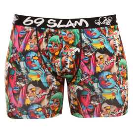 Pánske boxerky 69SLAM fit pop art (MBYOAT-PO) XS, trenky.
Pánske boxerky 69SLAM fit sú predstaviteľom dlhšieho vyhotovenia strihu.