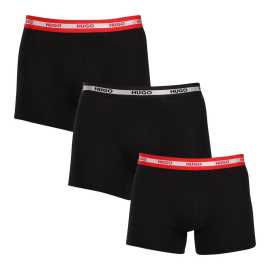 3PACK Boxers pour hommes HUGO noir (50520475 962) M.
Misez sur l'élégance intemporelle et le confort supérieur avec le boxer HUGO pour homme.
Un matériau qui s'adapte parfaitement à vous
La combinaison de coton de haute qualité avec une touche d'élasthanne assure une combinaison optimale de confort et de flexibilité.
Un style qui parle de lui-même
La sobriété des couleurs convient à tous les hommes qui n'aiment pas les excentricités.
Pourquoi vous aimerez les caleçons HUGO

Matière de première qualité en combinaison de coton et d'élasthanne.
Un design élégant dans des couleurs classiques.
Jambes plus longues pour un plus grand confort.

Sous-vêtements Hugo pour les amateurs de confort et de luxe
La marque de sous-vêtements Hugo appartient à la famille de vêtements Hugo Boss et se distingue par la qualité de ses matériaux et la précision de son travail.
Comment entretenir les caleçons HUGO
Pour que votre boxer préféré dure longtemps, nous vous recommandons de suivre les conseils suivants.

Blanchisserie : Le stylo est à une température de 40 °C.
Séchage : Vous pouvez sécher vos boxers au sèche-linge en utilisant le programme doux.
Repassage : Si nécessaire, repassez-les à l'envers à une température plus basse.

Conseil : Devenez un expert de l'entretien de la lingerie les conseils de notre article et donnez à vos pièces préférées le soin qu'elles méritent.