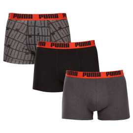 3PACK pánske boxerky Puma viacfarebné (701237583 002) XXL, trenky.
Užite si dokonalú kombináciu pohodlia a moderného štýlu s pánskymi boxerkami Puma.
Kvalitný materiál, ktorý vás nesklame
Boxerky sú vyrobené z prvotriednej bavlnenej zmesi s prímesou elastanu, ktorá zaručuje ich mäkkosť, priedušnosť a pružnosť.
Moderný dizajn a presný strih na každodenné nosenie
Nadčasové farebné prevedenie si nájde miesto v šatníku každého štýlového muža.
Prečo si kúpiť boxerky Puma

Štýlový a moderný dizajn: Minimalistický vzhľad s pohodlným elastickým pásom dodáva boxerkám elegantný štýl vhodný pre každého muža.
Kvalitný materiál: Zmes bavlny a elastanu poskytuje mäkkosť, priedušnosť a odolnosť, takže boxerky sa dokonale prispôsobia vášmu telu a dlho vydržia.
Presný strih a dokonalá podpora: Dlhšie nohavice poskytujú dostatočné krytie a zabraňujú odieraniu stehien.

Spodná bielizeň Puma sa hodí nielen športovcom
Značka Puma je známa po celom svete vďaka svojmu oblečeniu a spodnej bielizni, ktorú nosia slávni športovci.
Ako sa starať o boxerky Puma
Aby vám nové boxerky dlho vydržali, odporúčame dodržiavať tieto pokyny.

Pranie: Odporúčame prať pri maximálnej teplote 40 °C, aby sa zachovala kvalita materiálu.
Žehlenie: Nežehlite, aby ste nepoškodili elastické vlákna.
Sušenie: Neodporúča sa používať sušičku, aby boxerky nestratili svoju pružnosť a tvar.

Tip: Hľadanie obľúbenej spodnej bielizne môže byť beh na dlhé trate, preto chceme, aby vám obľúbené kúsky dlho vydržali.