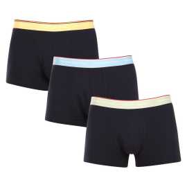 3PACK Boxers pour hommes Tommy Hilfiger bleu foncé (UM0UM01642 0ID) M.
Offrez-vous un style intemporel et un confort supérieur avec les boxers pour hommes de Tommy Hilfiger.
Matériau de première qualité pour un confort maximal
Le boxer de Tommy Hilfiger est fabriqué en coton doux et très agréable au toucher, avec une touche d'élasthanne, qui lui confère souplesse et durabilité.
Style iconique et coupe précise
Les slips boxer ont des jambes plus longues qui ne s'enroulent pas et offrent une couverture et un confort suffisants.
Pourquoi vous ne pouvez pas passer à côté des caleçons Tommy Hilfiger ?

Coton de première qualité avec élasthanne: Doux, respirant et confortable pour une utilisation tout au long de la journée.
Jambes plus longues et taille élastiquée: Stabilité, style et absence de défilement.
Design élégant et intemporel: Idéal pour tous les jours et les occasions spéciales.

Les sous-vêtements Tommy Hilfiger sont la garantie d'une qualité supérieure.
La marque Tommy Hilfiger est devenue une icône du dressing américain il y a près de 40 ans, et sa palette colorée de bleu, de rouge et de blanc est reconnaissable au premier coup d'œil.
Comment entretenir les caleçons Tommy Hilfiger ?

Blanchisserie : Per à 30 °C.
Séchage : Les boxers peuvent être séchés au sèche-linge à basse température.
Repassage : Si nécessaire, ils peuvent être repassés à une température plus basse.

Conseil : Trouver le sous-vêtement idéal peut parfois s'avérer difficile.