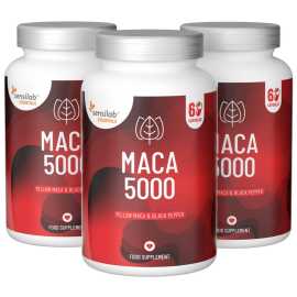 Essentials Maca 5000 vysoká dávka – Vegan, 180 kapsúl.